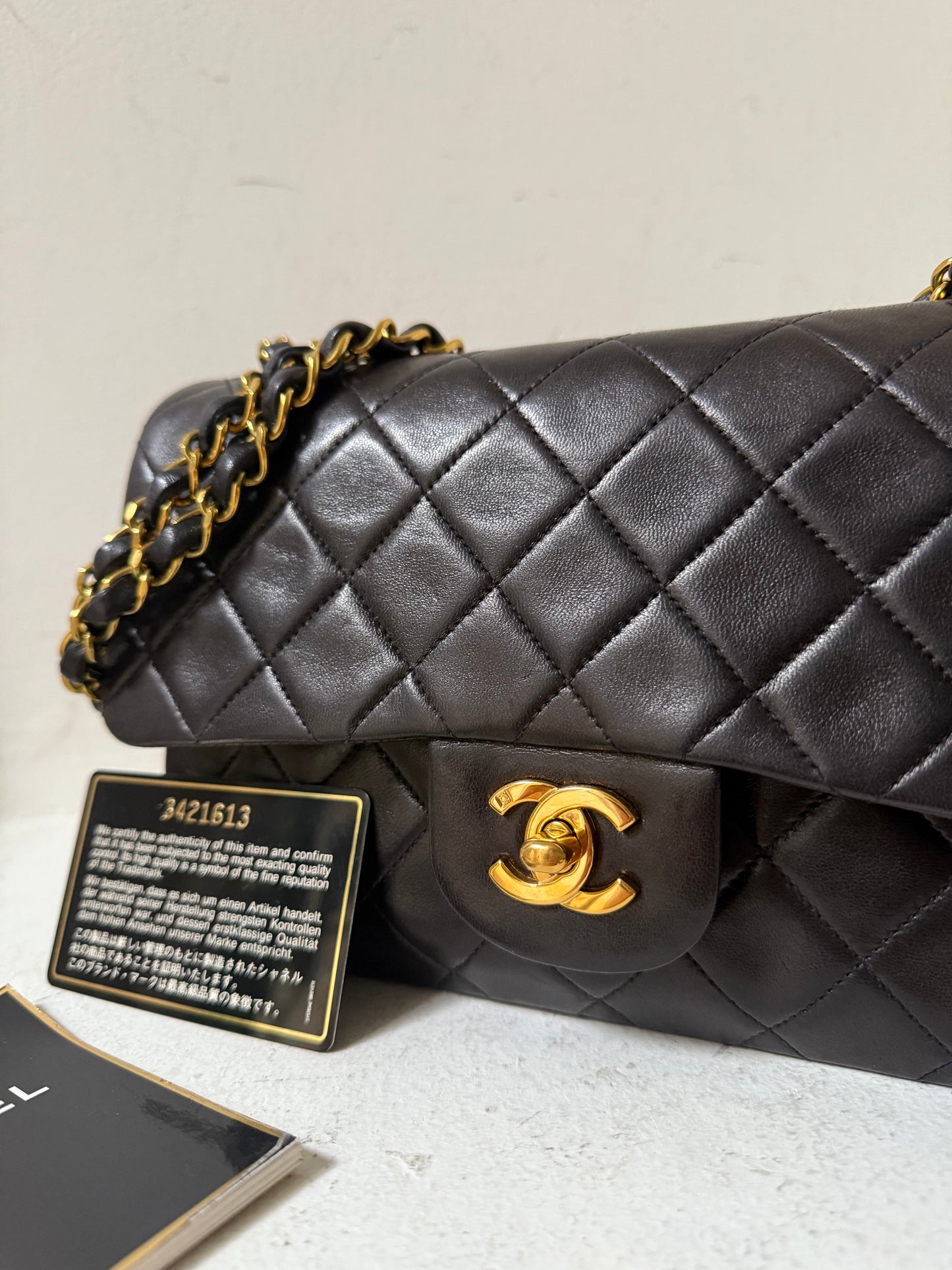 Chanel small lambskin vintage 3 series