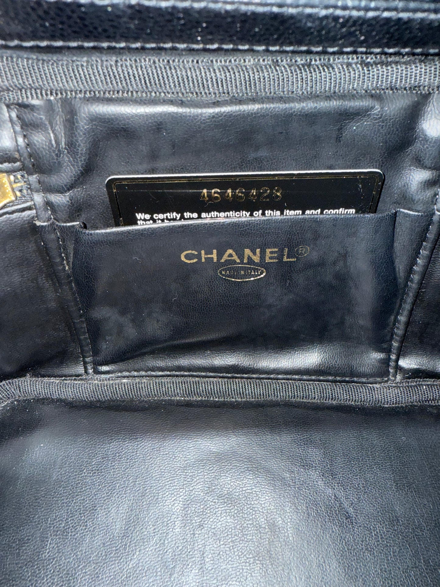 Chanel vintage vanity bag 4 series