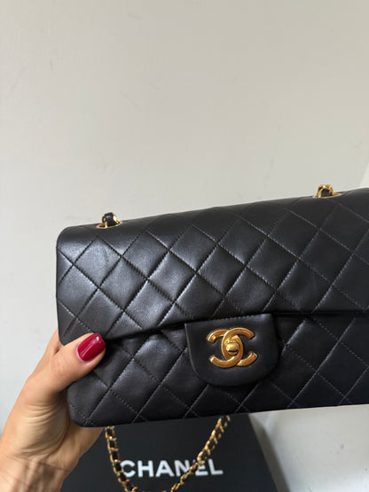 Chanel small classic flap in lambskin 5 series (1997)
