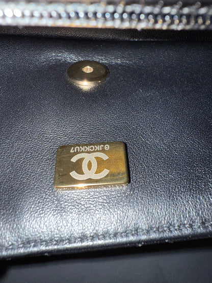 Chanel black lambskin mini 2024