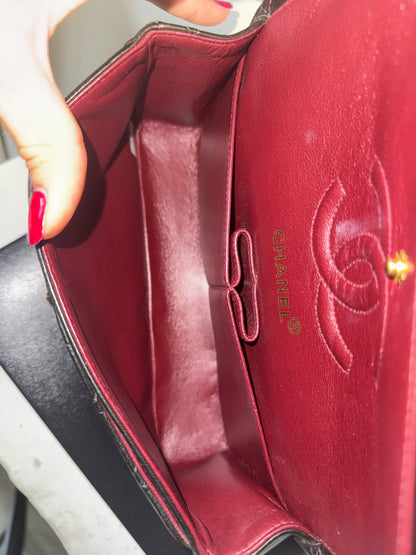 Chanel small classic flap in lambskin 5 series (1997)