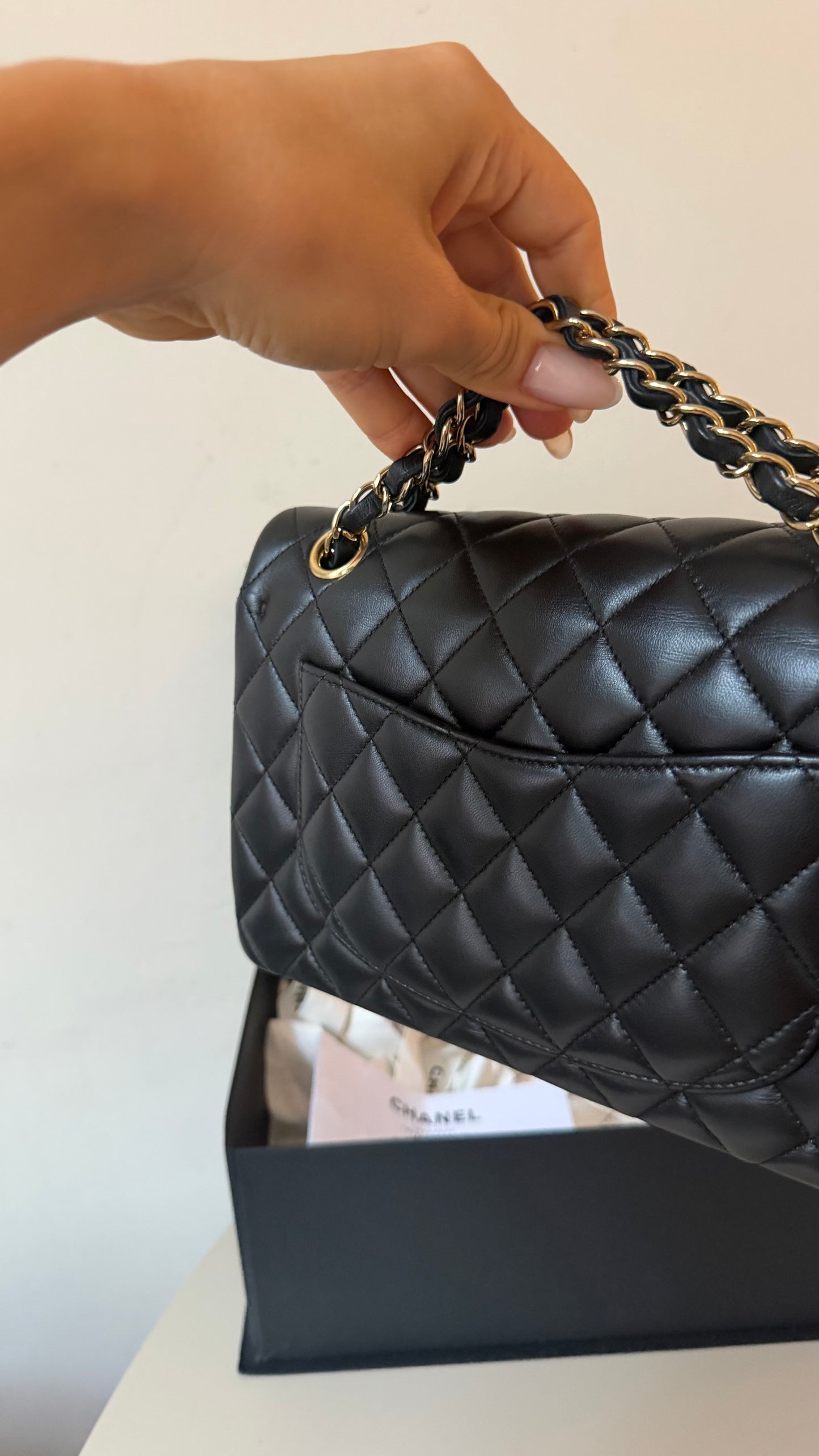 Chanel classic flapbag small 2023 full set
