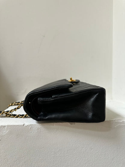Chanel medium v-stitch flap bag