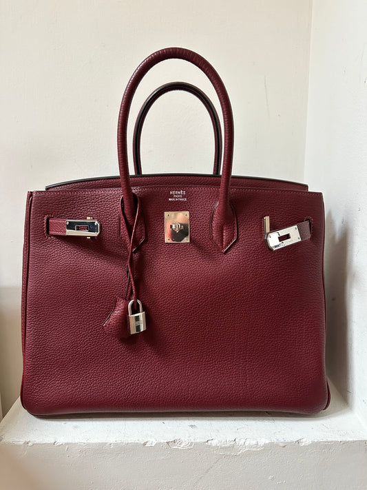 Hermès Birkin 35 rouge H (2005)