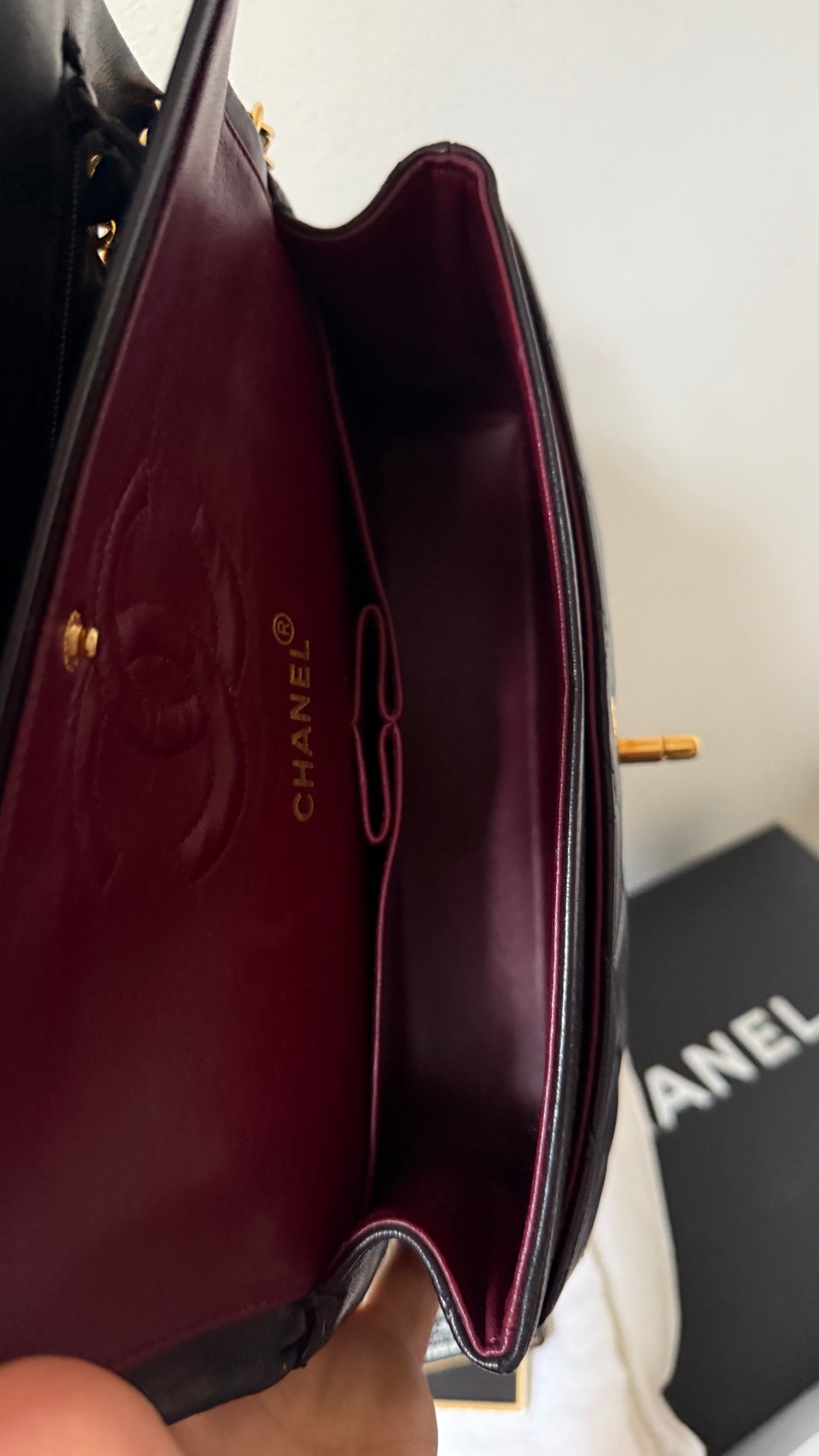 Chanel small classic flap vintage 3 series