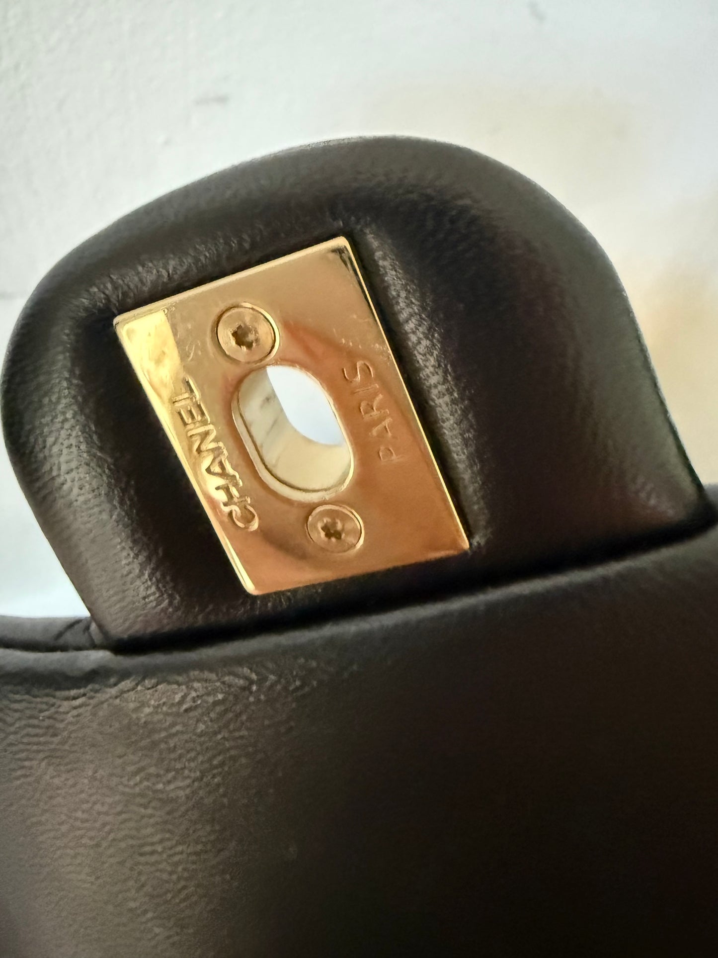 Chanel black lambskin mini 2024
