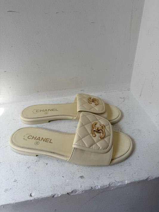 Chanel slipper 38.5 - 2025 collection