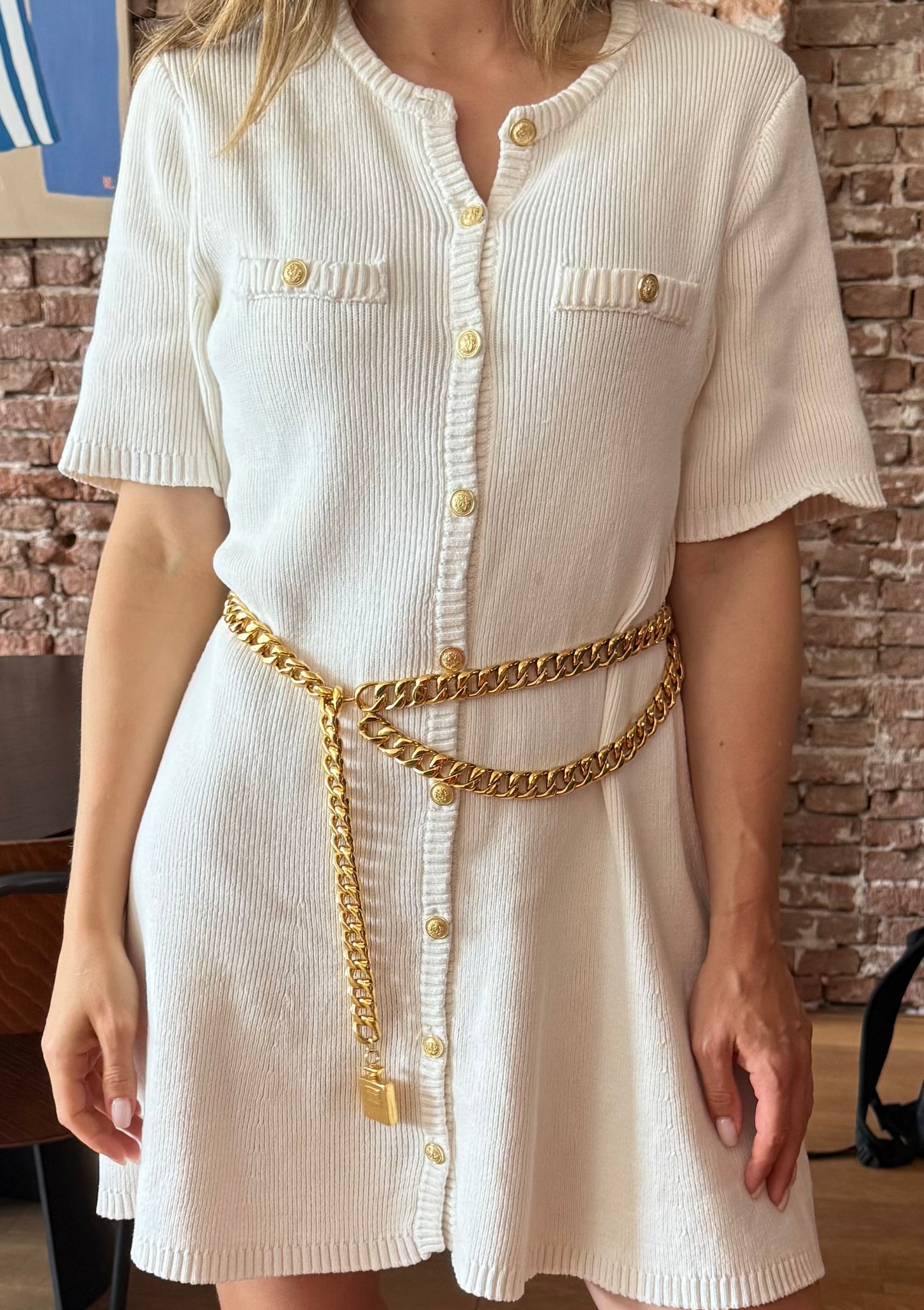 Chanel vintage belt 100cm