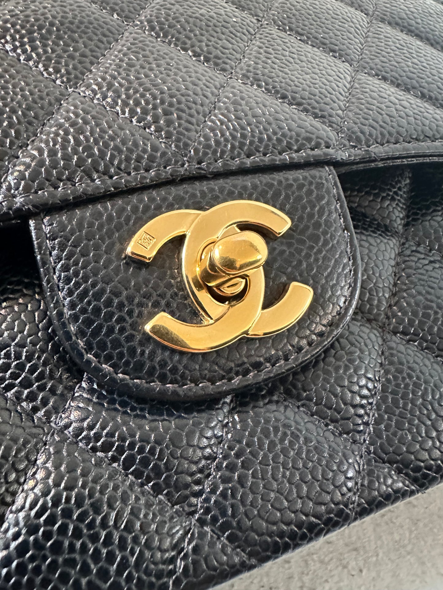 Chanel small caviar classic flap