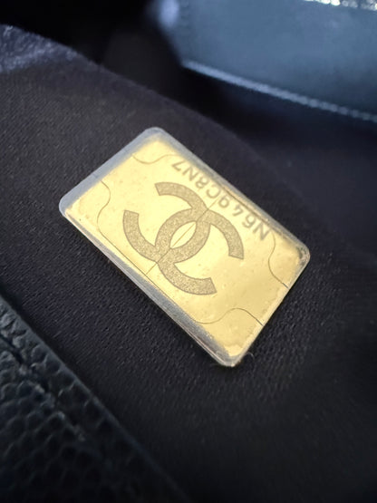 Chanel 25 small in black leather