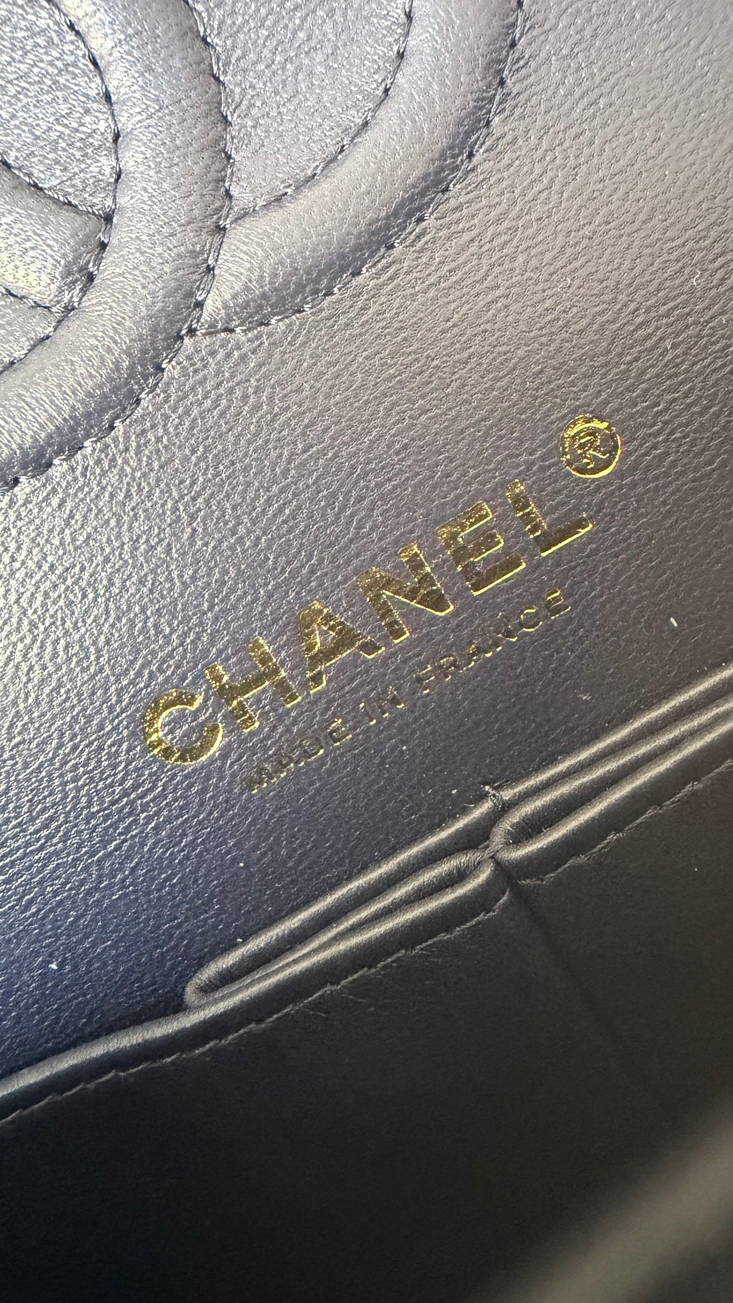 Chanel Navy small caviar flapbag