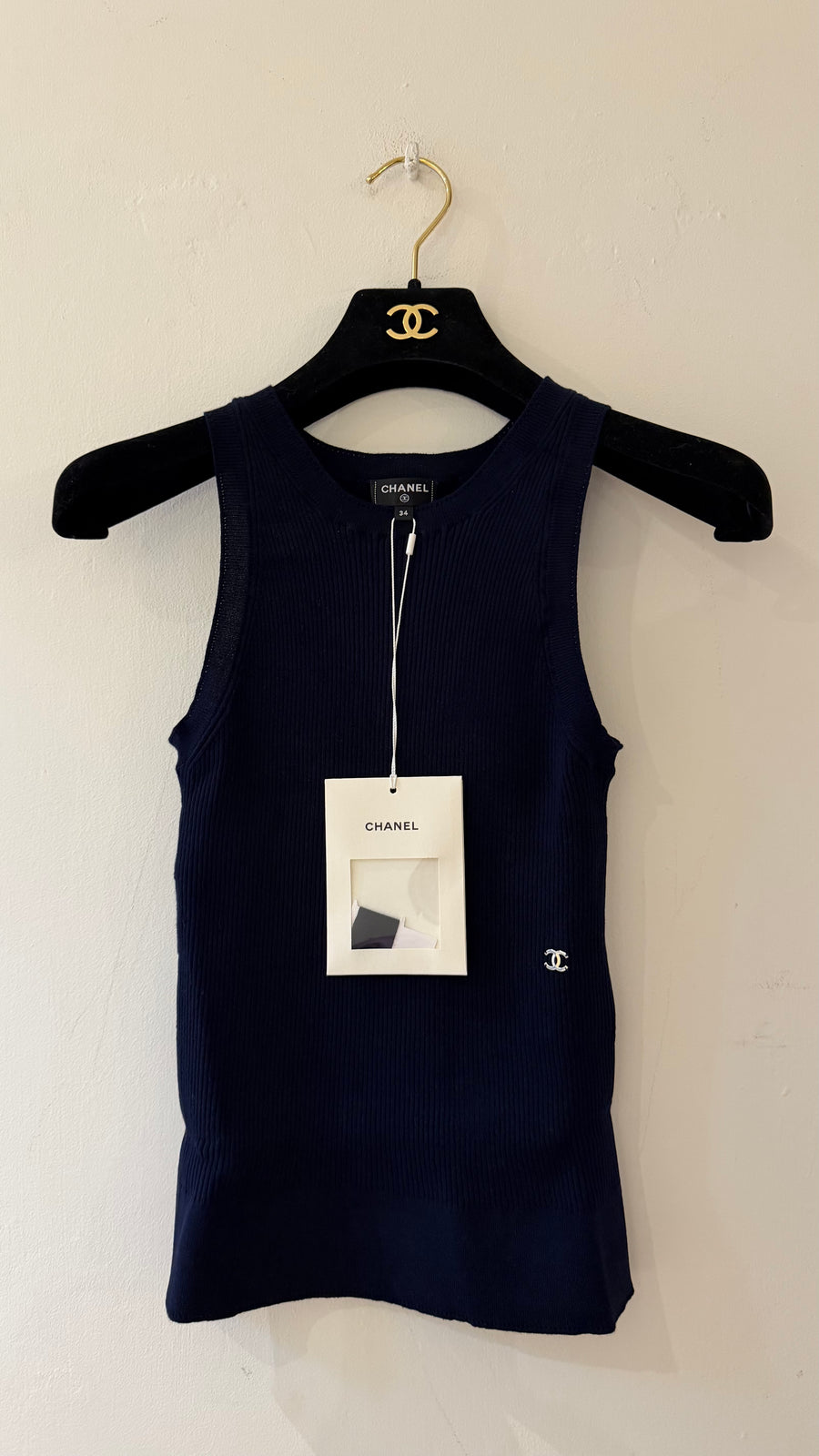 Chanel Navy top February 2026