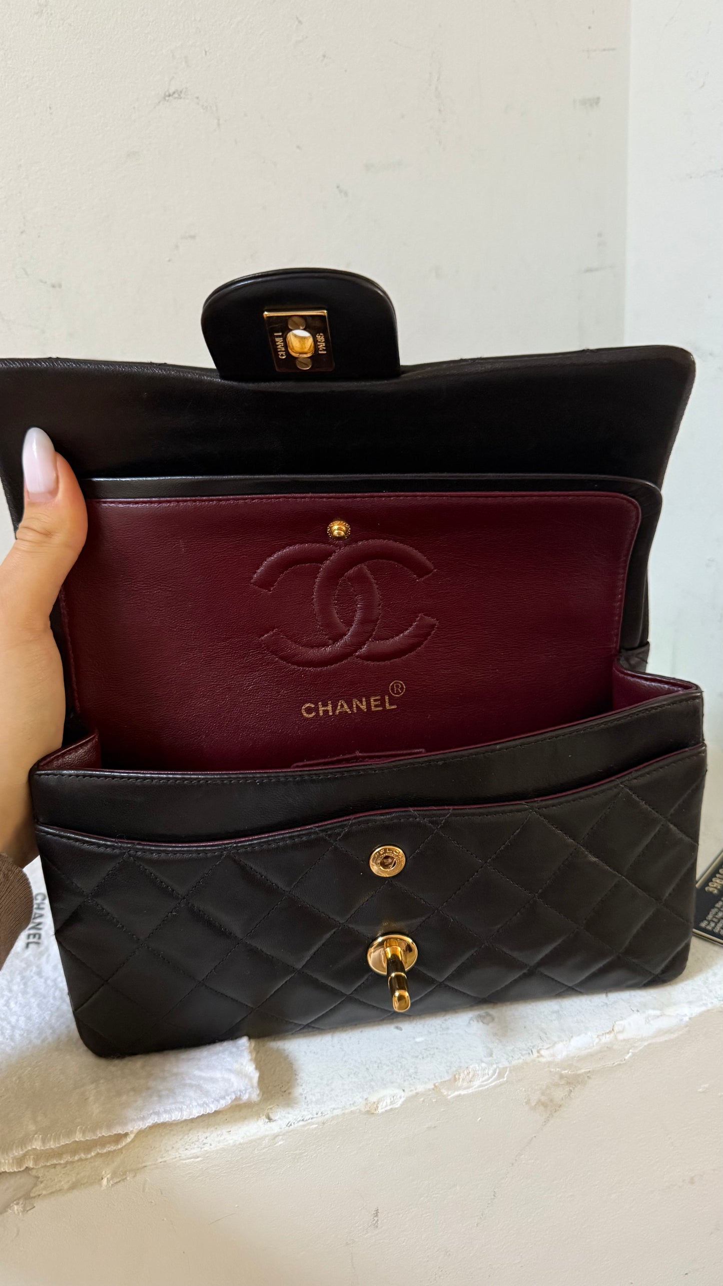 Chanel small vintage lambskin 3 series (1996-1997)
