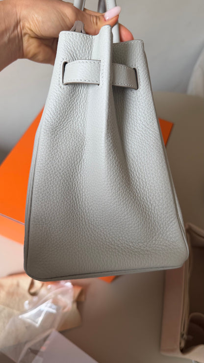 Birkin 30 Gris Perle togo leather U stamp (2022)
