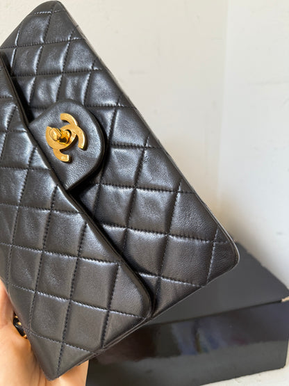 Chanel small classic flap 2 series (1991-1994) box, dustbag, card