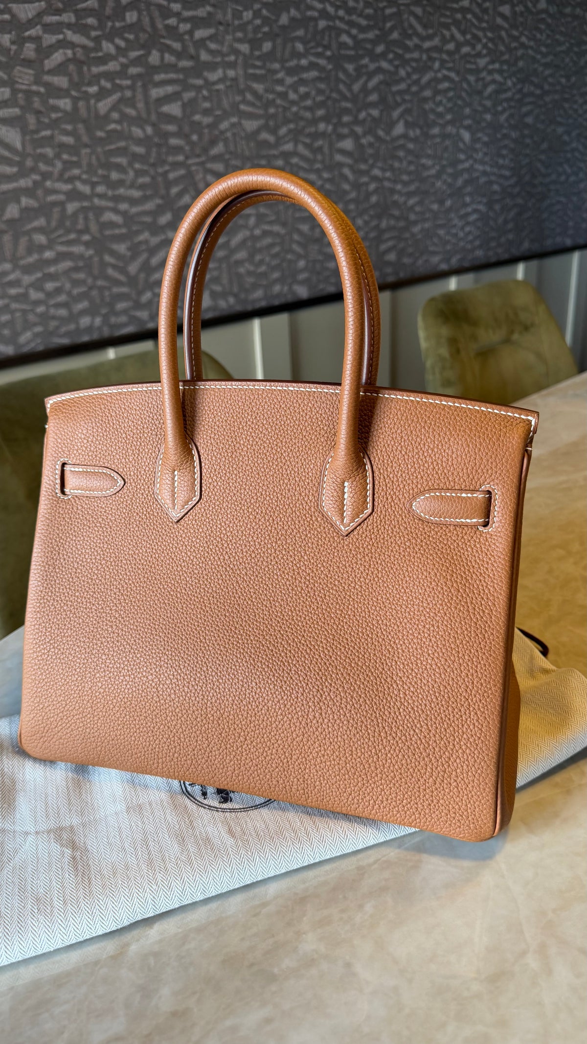 Birkin 30 gold Togo leather gold hardware Z stamp - 2021