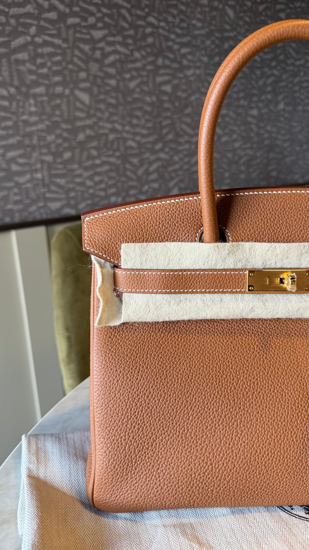 Birkin 30 gold Togo leather gold hardware Z stamp - 2021