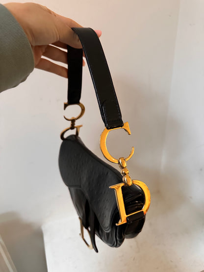 Dior vintage saddle bag 2000